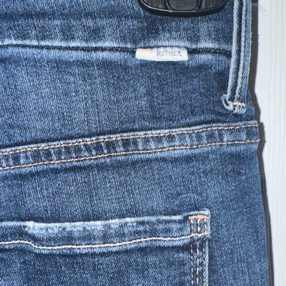Mother High Waisted Lookers Skinny Jeans Size 24 - Picture 4 of 9